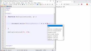 JavaScript Tutorial - 12 - Multiple Parameters