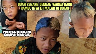 Prank botakin preman kecil | sampai nangis dan emosi!