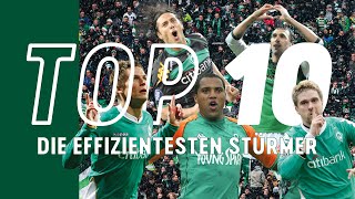 Pizarro, Rosenberg & Co. – die TOP 10 Stürmer | Best of Football | SV Werder Bremen