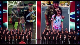Britain's Got Talent 2022 Voices Of Armed Forces Children Choir Full Audition PART 2 (S15E04) HD