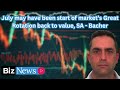 July may have been start of market’s Great Rotation back to value, SA - Bacher