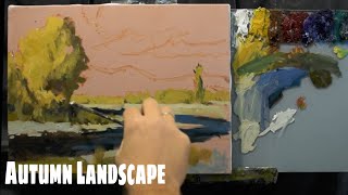 Painting a Gorgeous Autumn Landscape: Tips \u0026 Tricks for Stunning Results