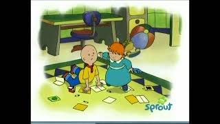 13+ Caillou's Holiday Movie: Sprout Brodcast, 2011, Thanks For Giving Week.