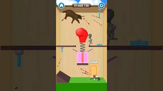 #rescue #cut gameplay level 736 #shorts