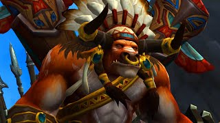 Baine Bloodhoof Too Late Cutscene (4K) | World of Warcraft Dragonflight: Patch 10.0.7