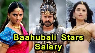 Salary of Bahubali 2 Stars