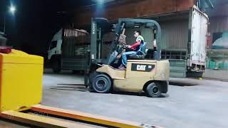 Forklift Loading Truck