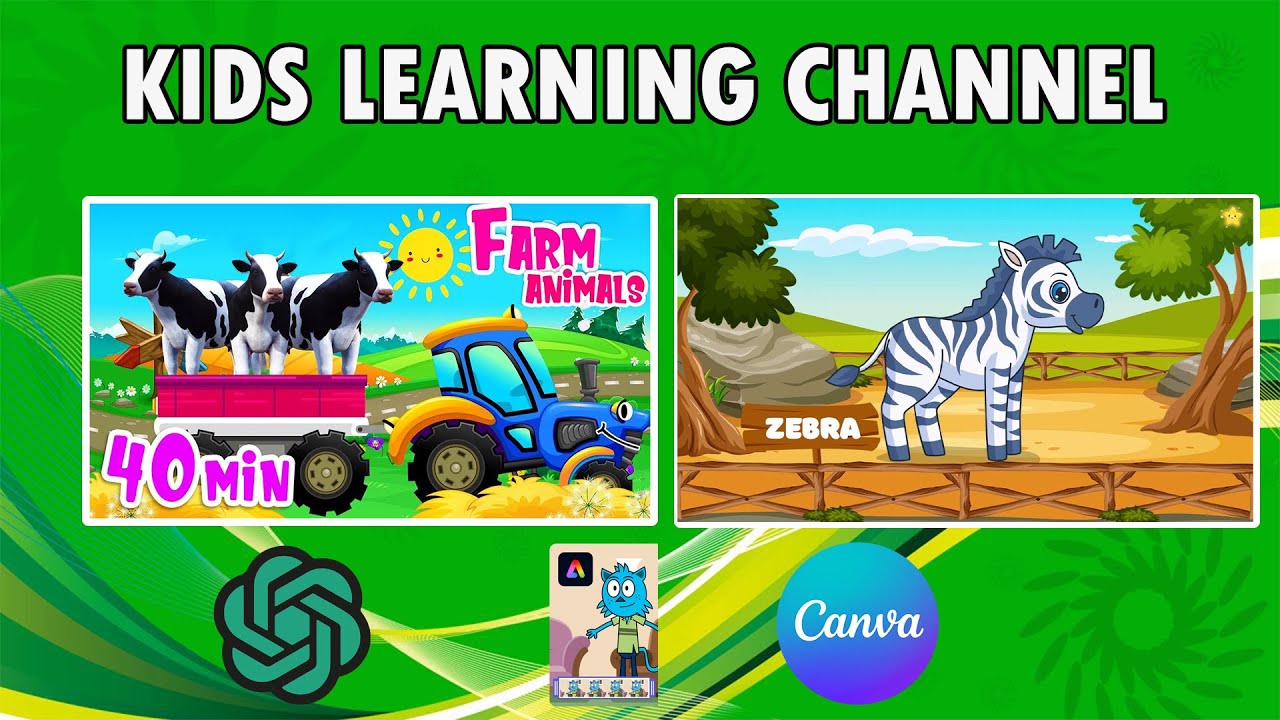 How To Create Faceless Kids Education Channel On Youtube