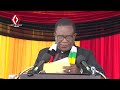 President Mnangagwa speech at the burial of the late Brigadier General (RTD) Mark Chimwaza