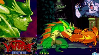 Darkstalkers: The Night Warriors  - AULBATH  / Rikuo (1994 Arcade)  4K 60fps