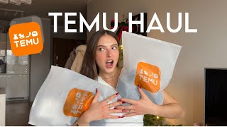 HUGE TEMU HAUL  🎀clothes, accessories, jewelry etc + 50 IDEAS FOR HOLIDAY GIFTS