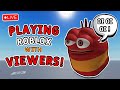 🔴OI OI OI PLAYING ROBLOX GAMES WITH VIEWERS STREAM! #shorts