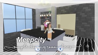 Roblox | Meepcity simple dining room ideas-