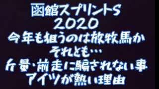 #函館スプリントステークス 函館スプリントステークス2020