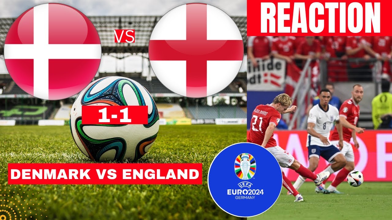 Denmark Vs England Live Stream Euro 2024 Football Match Score ...