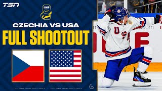 Czechia vs. USA -- FULL SHOOTOUT | 2024 World Junior Championship