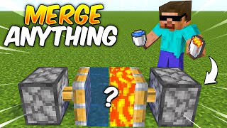 Minecraft But I Can Merge ANYTHING!