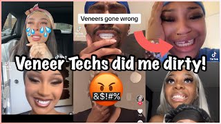 VENEERS GONE WRONG| TEETH INFECTIONS/ SENSITIVITY| VENEER HORROR STORYTIMES