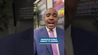 Unclaimed veteran honored, and Nashville Public Library reopens after a fire