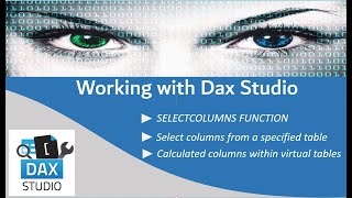 Dax SELECTCOLUMNS Function #daxstudio #dax #daxfunctions #powerbi