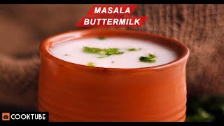 Quick Masala Buttermilk Recipe | How To Make Chaas At Home | Chaas Recipe