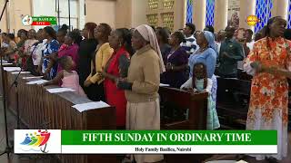 09-02-2025 | CAPUCHIN TV LIVE | FIFTH SUNDAY IN ORDINARY TIME | HOLY FAMILY BASILICA NAIROBI