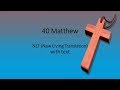 NLT with text 40 Gospel of Matthew