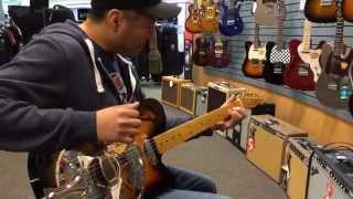 Fender Resonator Guitar played by Mitch Daigneault