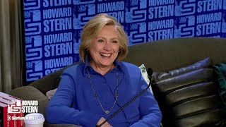 Hillary Clinton on the Howard Stern Show Pt. 1