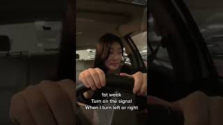 How Korean girl drives in Malaysia 1st week vs 6years🇲🇾🚘 Malaysia boleh!