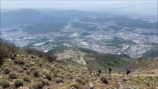 [日本百名山] 伊吹山 鹿襲来 （滋賀県） 標高1377m