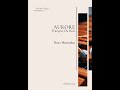 Aurore - 2 Marimbas | Composed by Francois Du Bois