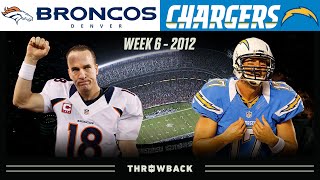 Down 24 At Half On the Road is No Problem for Peyton! (Broncos vs. Chargers 2012, Week 6)