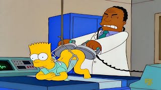 Bart breaks a tailbone [The Simpsons]