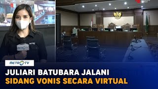 Juliari Batubara Jalani Sidang Vonis Secara Virtual Hari Ini