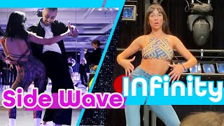 [Bachata Sensual] Side Wave \u0026 Infinity from the Sensual Divas feat. Sara Panero \u0026 Andrea