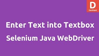 Enter text into Textarea Selenium Java