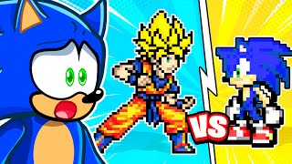 GOKU vs SONIC (who is stronger?)