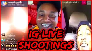 RAPPER SHOOTINGS ON IG LIVE...