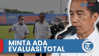 Presiden Jokowi Minta Ada Evaluasi Total seusai Tragedi Kanjuruhan yang Telan Ratusan Korban Jiwa