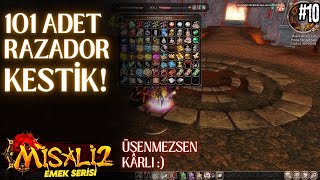 101 ADET RAZADOR KESTİK! FULL EMEK #metin2 #metin2pvp #metin2tr #misali2