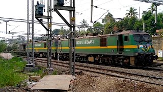 IRFCA - Speedy WAG-9HC twins with BTPN Freight rips Kottayam