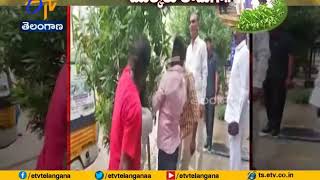 Harish Rao Taking Care of A Plant | Siddipet