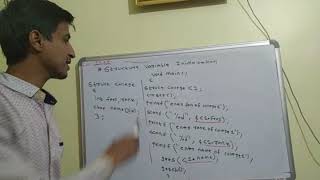 Structure variable initialization at run time