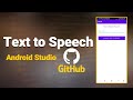 How to Make Text to Speech in Android Studio | TextToSpeech