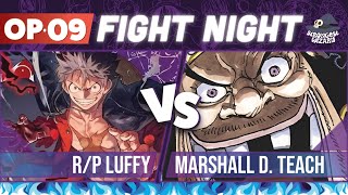 RP Luffy vs Blackbeard: One Piece Card Game : OP09 Match