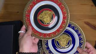 Versace plate - Medusa Plates and Versace Barocco Plates