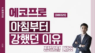 에코프로 (086520) - 아침부터 강했던 이유