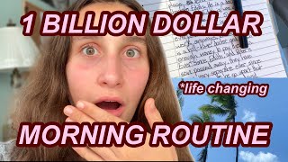 i tried the "1 BILLION DOLLAR MORNING ROUTINE" for 3 DAYS...