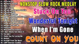 Nonstop Slow Rock Medley 💖💖Best Lumang Tugtugin 🔊🔊Emerson Condino Nonstop Collection 2023